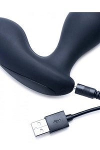 Thumbnail for XR Brands - Alpha-Pro - P-GYRO Gyrating Prostate Stimulator - Black - Stag Shop