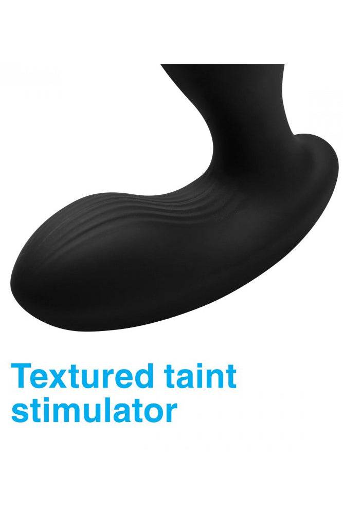 XR Brands - Alpha-Pro - P-GYRO Gyrating Prostate Stimulator - Black - Stag Shop