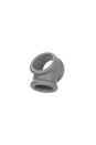 Cal Exotics - Alpha - Liquid Silicone Precision Ring with Scrotum Support - Grey - Stag Shop