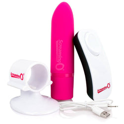 Screaming O - Charged - Positive Rechargeable Bullet - Pink - Stag Shop