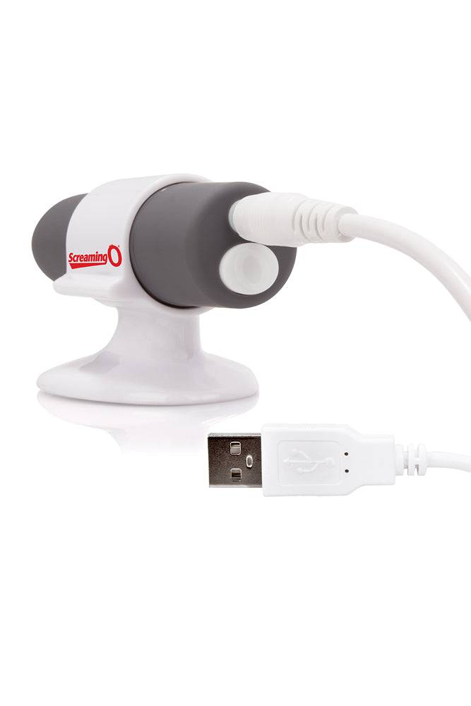 Screaming O - Charged - Positive Rechargeable Bullet Vibrator - Assorted - Stag Shop