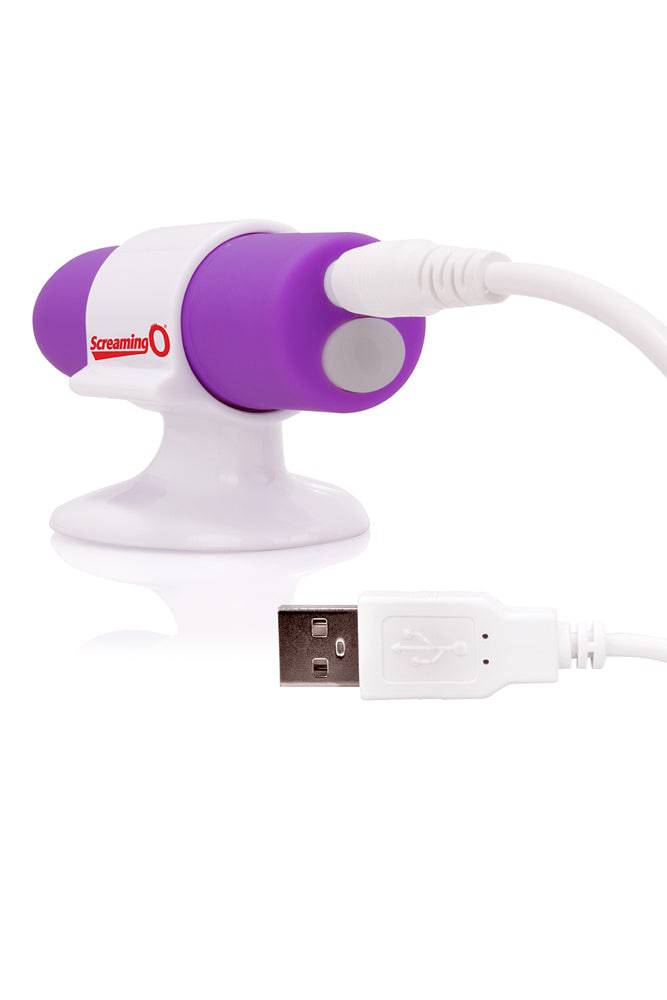 Screaming O - Charged - Positive Rechargeable Bullet Vibrator - Assorted - Stag Shop