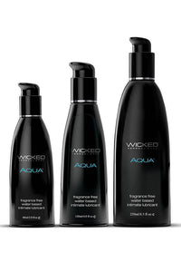 Thumbnail for Wicked Sensual Care - Aqua Water Based Lubricant - Stag Shop