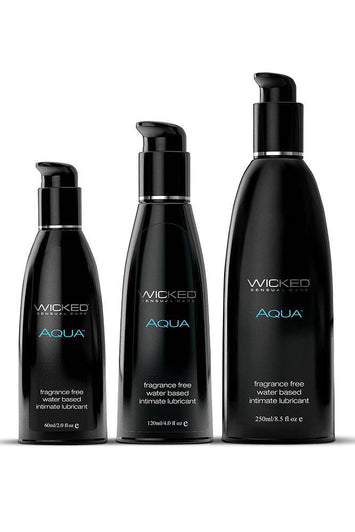 Wicked Sensual Care - Aqua Water Based Lubricant - Stag Shop