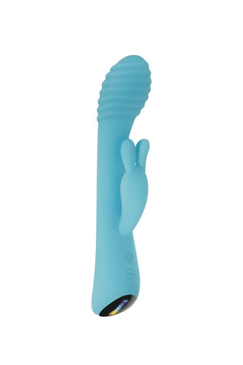 Evolved - Aqua Bunny Vibrator - Blue - Stag Shop