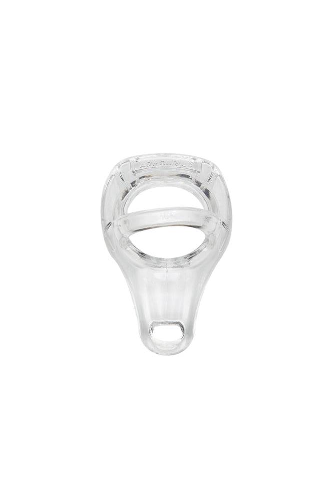 Perfect Fit - Armour Tug Cock Ring - Clear - Stag Shop