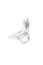 Perfect Fit - Armour Tug Cock Ring - Clear - Stag Shop