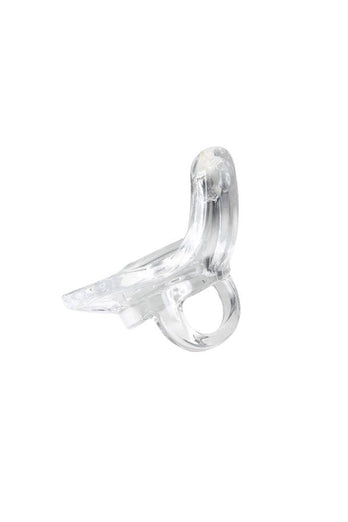 Perfect Fit - Armour Tug Cock Ring - Clear - Stag Shop
