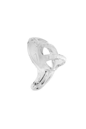 Perfect Fit - Armour Tug Cock Ring - Clear - Stag Shop