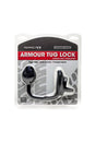 Perfect Fit - Armour Tug Lock Cock Ring & Plug - Black - Stag Shop