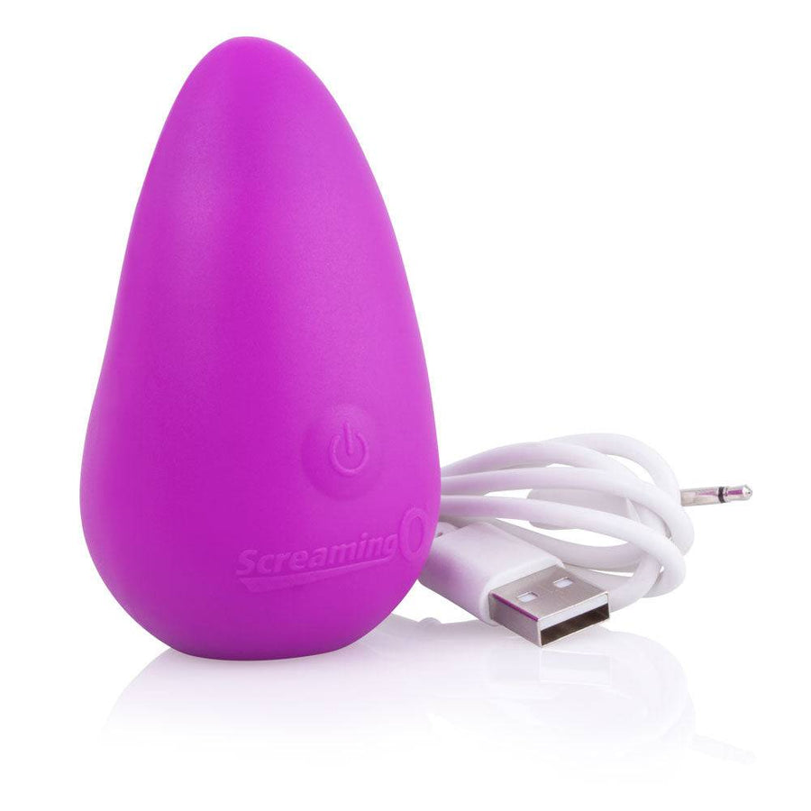 Screaming O - Charged - Scoop Rechargeable Clitoral Vibrator - Purple - Stag Shop