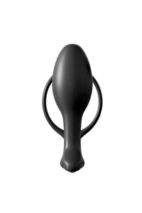 Thumbnail for Pipedream - Anal Fantasy - Ass-gasm Cock Ring Beginners Plug - Black - Stag Shop