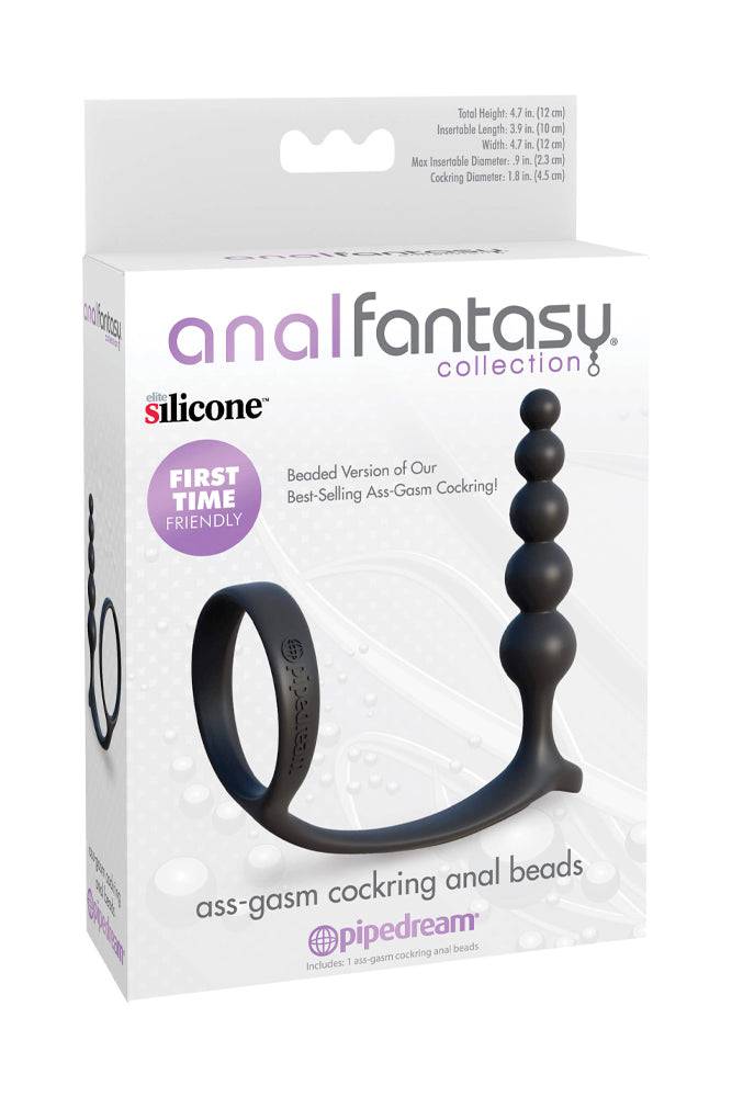 Pipedream - Anal Fantasy Elite - Ass-gasm Cockring Anal Beads | Stag Shop Pipedream - Anal Fantasy Elite - Ass-gasm Cockring Anal Beads | Stag Shop