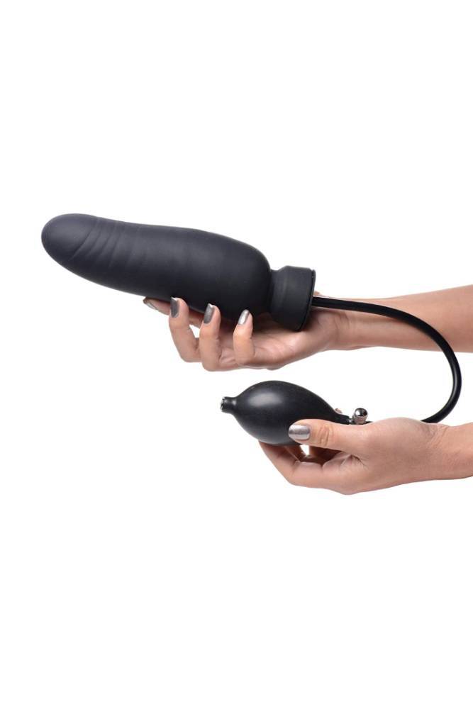 XR Brands - Dick-Spand - Inflatable Silicone Dildo - Stag Shop