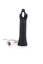Screaming O - Charged - Tri-It Rechargeable Three Point Vibrator - Black - Stag Shop