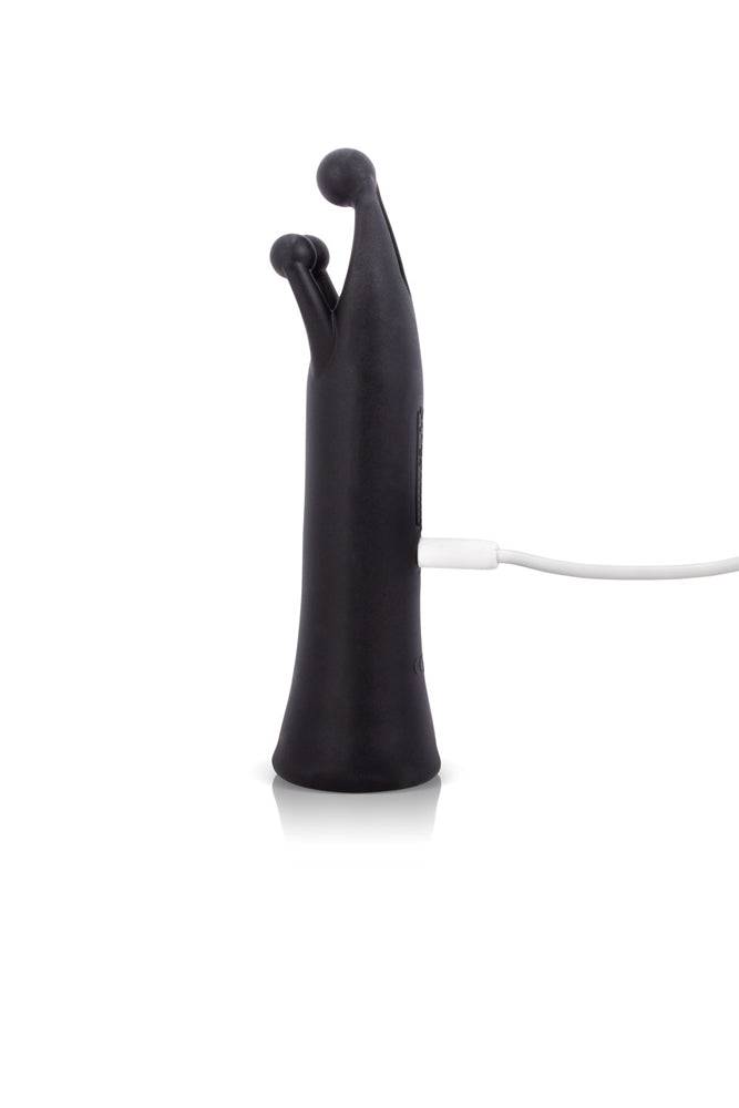 Screaming O - Charged - Tri-It Rechargeable Three Point Vibrator - Black - Stag Shop