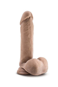 Thumbnail for Blush Novelties - Au Naturel - 8 Inch Sensa Feel Dildo - Latin - Stag Shop