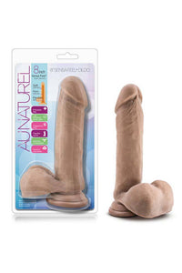 Thumbnail for Blush Novelties - Au Naturel - 8 Inch Sensa Feel Dildo - Latin - Stag Shop