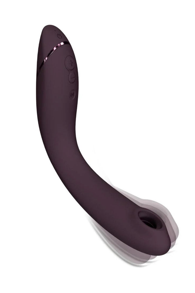 Womanizer - OG Pleasure Air G-Spot Vibrator - Aubergine - Stag Shop