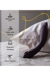 Womanizer - OG Pleasure Air G-Spot Vibrator - Aubergine - Stag Shop