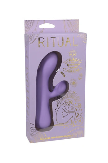 Doc Johnson - Ritual - Aura Rabbit Vibrator - Lilac - Stag Shop