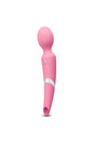 NS Novelties - Sugar Pop - Aurora Dual-Ended Wand Vibrator - Pink - Stag Shop