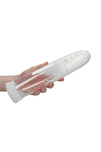 Thumbnail for Shots Toys - Pumped - Automatic Rechargeable Luv Penis Pump - Clear - Stag Shop