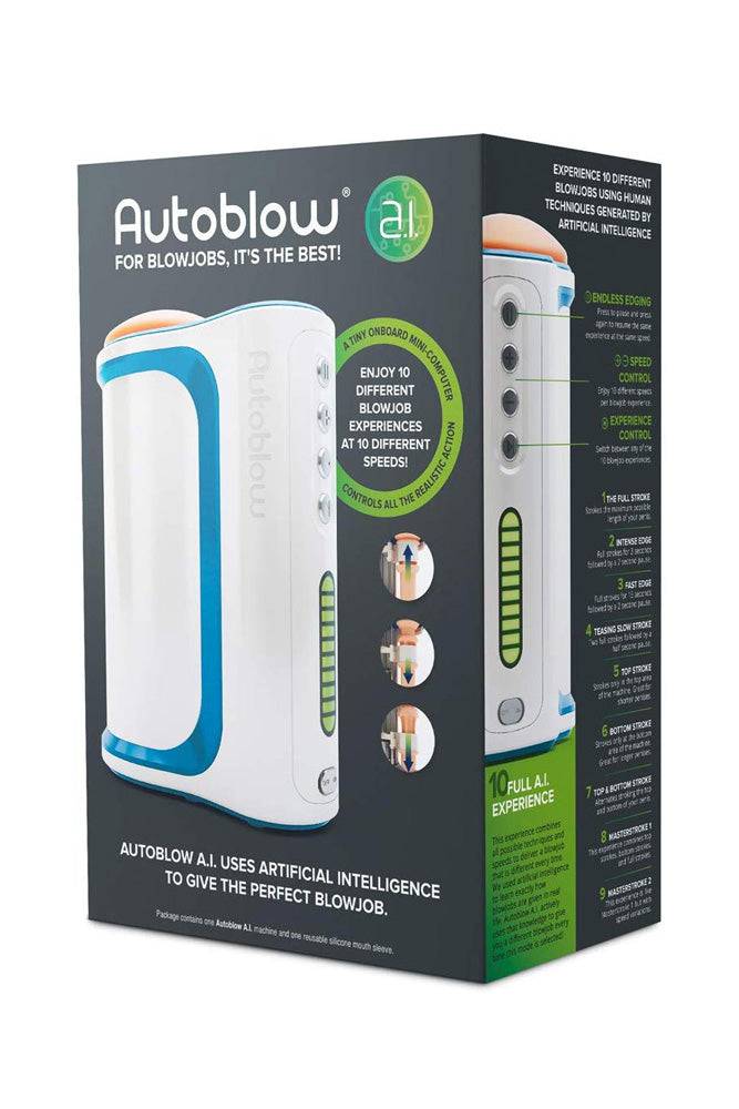 Autoblow - Autoblow A.I. Artificial intelligence Blow Job Masturbator - Stag Shop