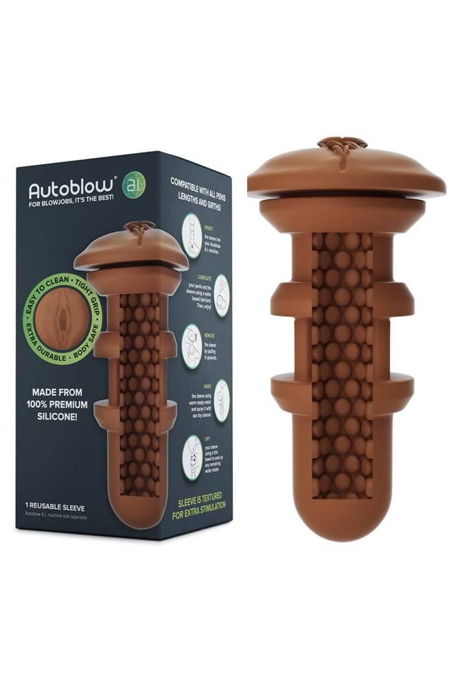Autoblow - AI Replacement Sleeve - Vagina - Varying Colours - Stag Shop