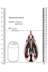 Shots Toys - Pumped - Automatic Pump Head  - Rose Gold - Stag Shop