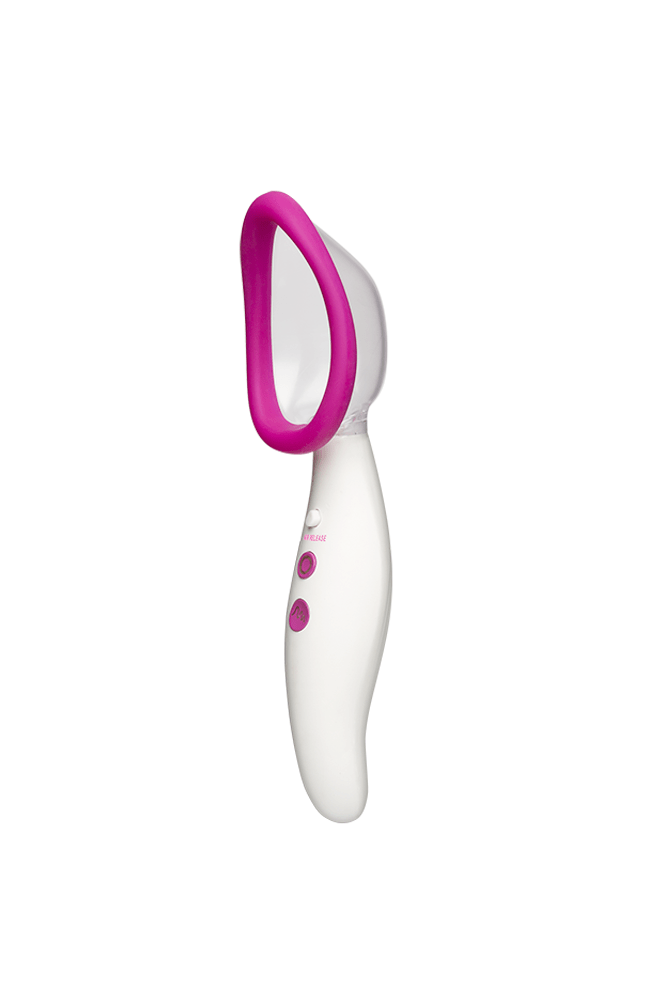 Doc Johnson - Automatic Pussy Pump - White/Pink - Stag Shop