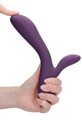 Shots Toys - JIL - Ava Flexible Rabbit Vibrator - Purple - Stag Shop