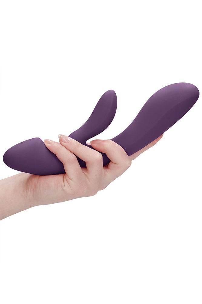 Shots Toys - JIL - Ava Flexible Rabbit Vibrator - Purple - Stag Shop