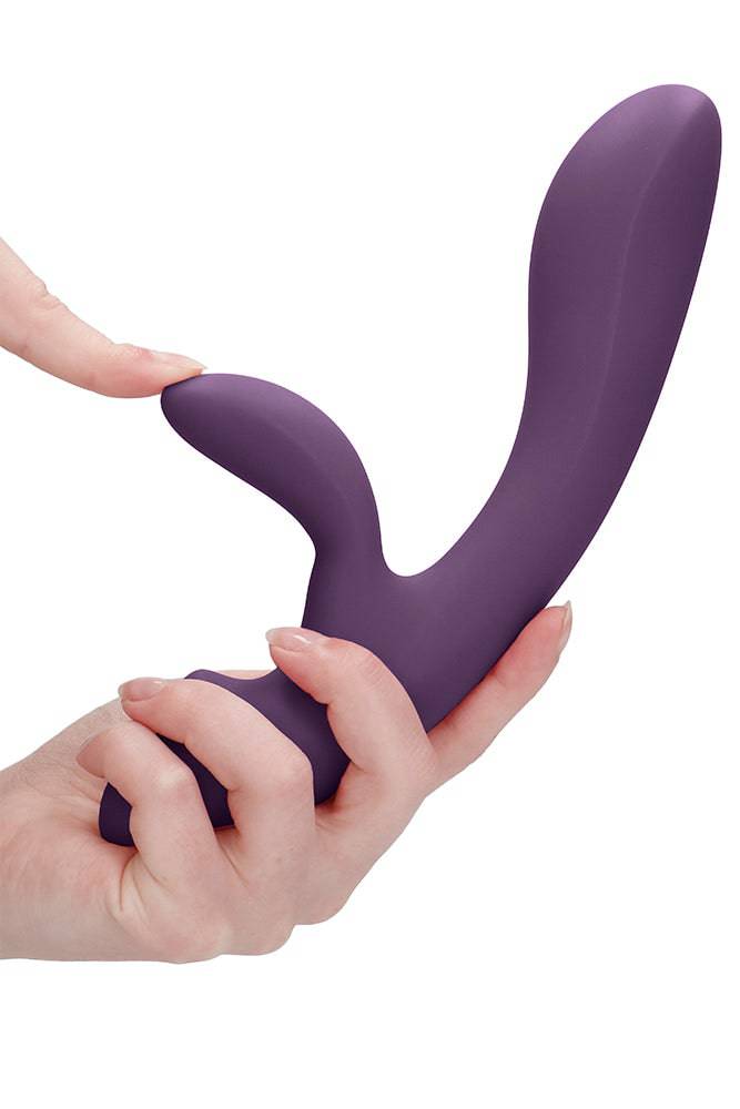 Shots Toys - JIL - Ava Flexible Rabbit Vibrator - Purple - Stag Shop