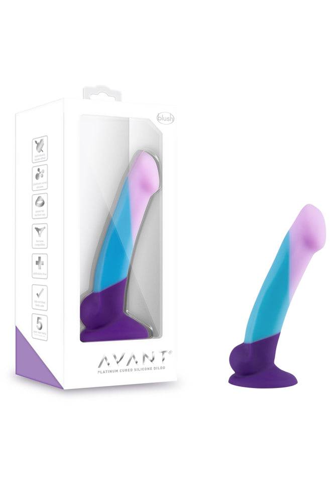 Blush Novelties - Avant - D16 - Purple Haze Silicone Dildo - Stag Shop