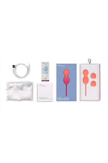 We-Vibe - Bloom - Vibrating Kegel Toning Balls - Coral - Stag Shop