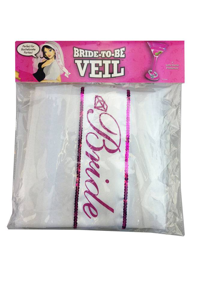 Little Genie - Bride To Be Veil - White - Stag Shop