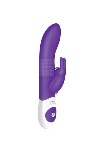 The Rabbit Company - XL Beaded Rabbit Vibrator - Purple - Stag Shop