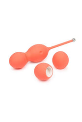 We-Vibe - Bloom - Vibrating Kegel Toning Balls - Coral - Stag Shop