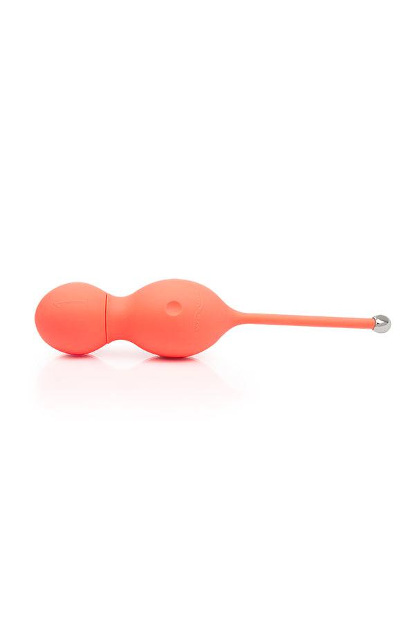 We-Vibe - Bloom - Vibrating Kegel Toning Balls - Coral - Stag Shop