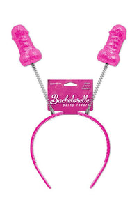 Thumbnail for Pipedream - Bachelorette Party Favors - Pecker Head Band - Pink - Stag Shop