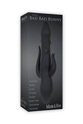 Adam & Eve - Eve's Bad Bad Bunny Triple Vibrator - Black - Stag Shop
