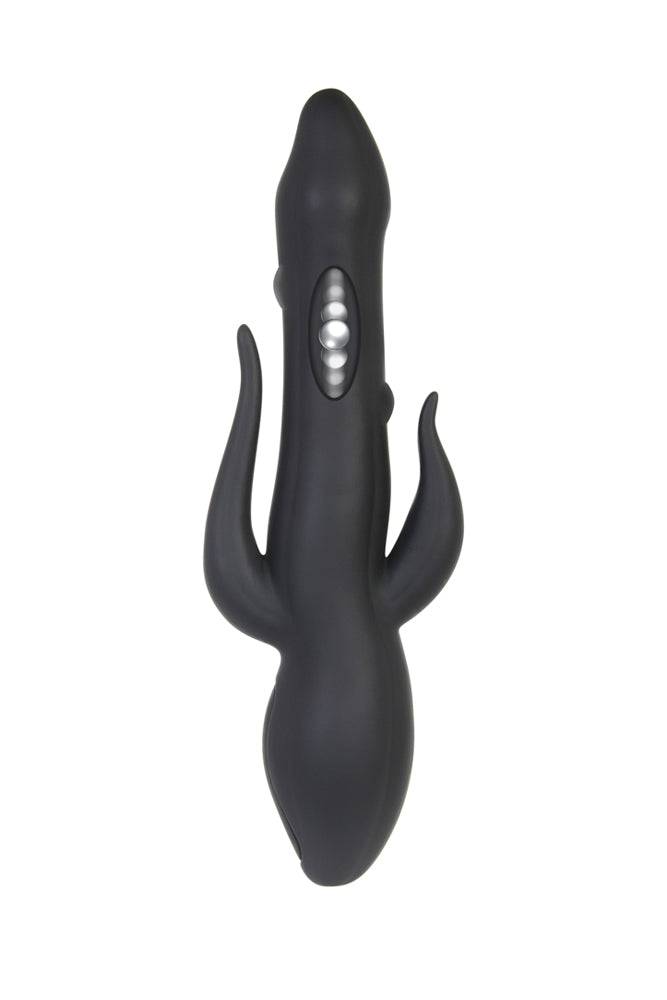 Adam & Eve - Eve's Bad Bad Bunny Triple Vibrator - Black - Stag Shop