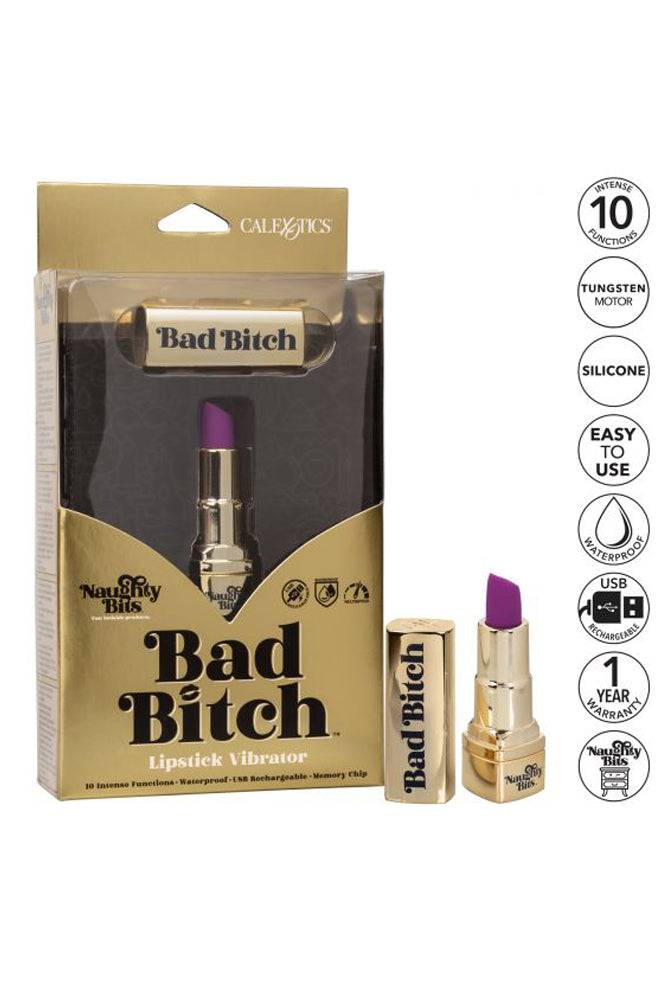 Cal Exotics - Naughty Bits - Bad Bitch Lipstick Vibe - Stag Shop