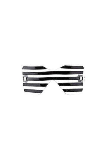 Shots Toys - Bad Romance - Striped Eye Mask - Stag Shop