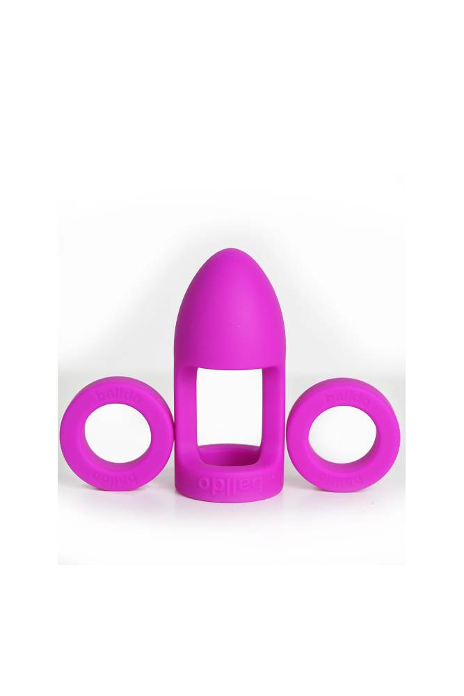 Nadgerz Inc - Balldo Ball Dildo Set - Purple - Stag Shop
