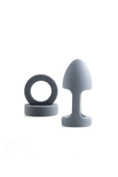 Nadgerz Inc - Balldo Ball Dildo Set - Grey - Stag Shop
