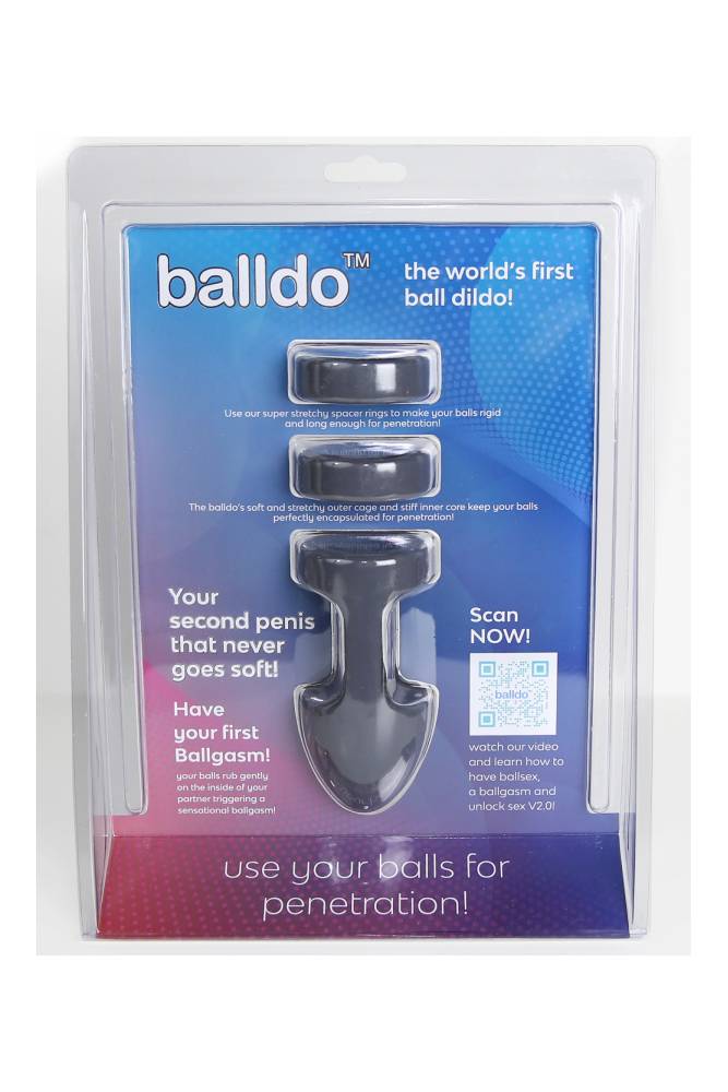 Nadgerz Inc - Balldo Ball Dildo Set - Grey - Stag Shop