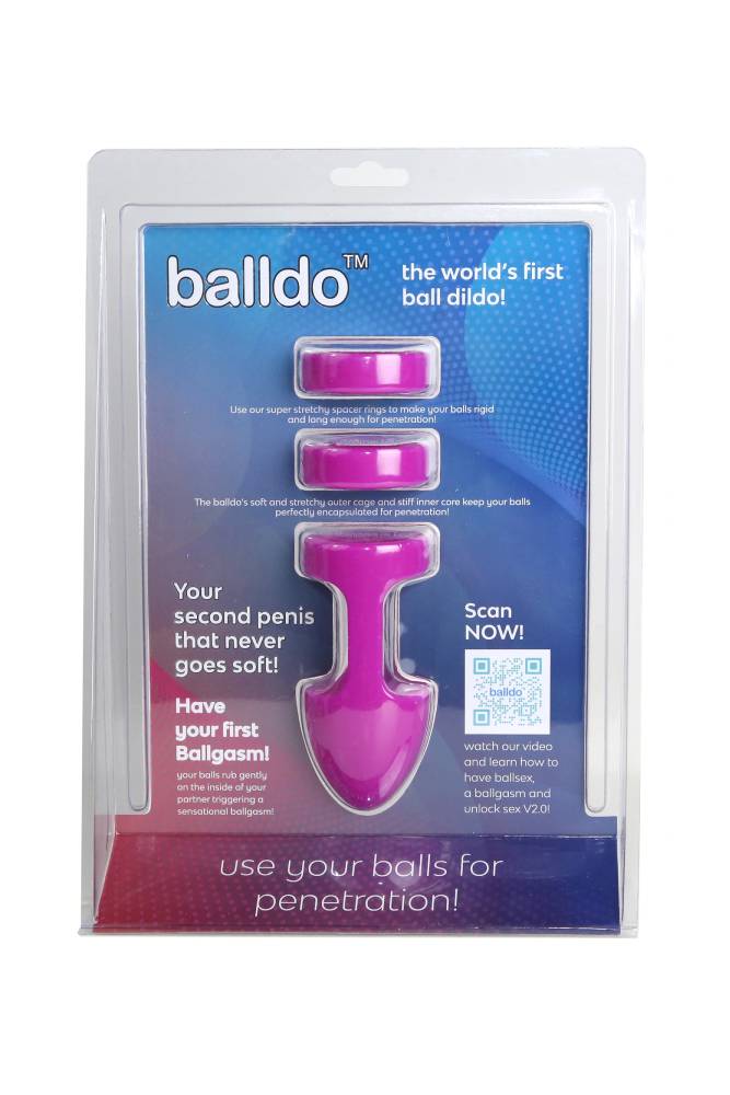 Nadgerz Inc - Balldo Ball Dildo Set - Purple - Stag Shop
