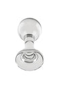 Evolved - Gender X - The Baller Glass Anal Plug - Clear - Stag Shop